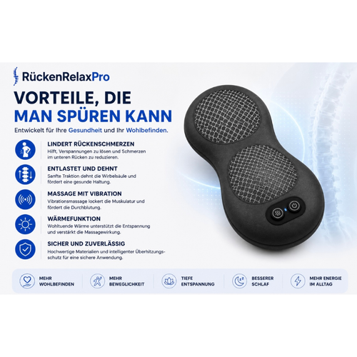 RückenRelaxPro 3-in-1-Rückentherapie für zu Hause