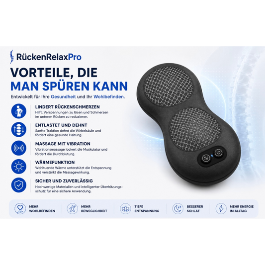 RückenRelaxPro 3-in-1-Rückentherapie für zu Hause